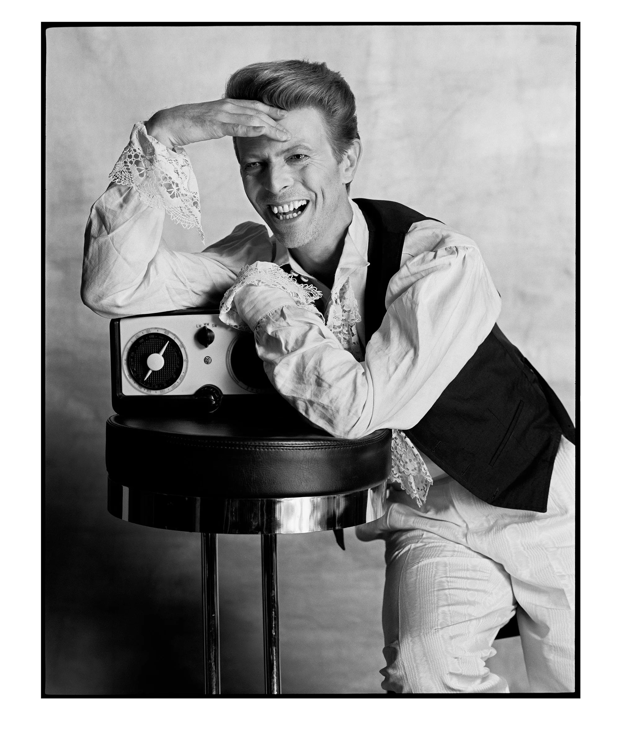 David Listens to Radio Four – Limited Edition Print