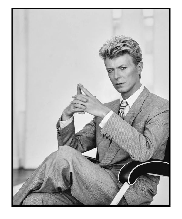 David in His Sir Paul Smith Suit – Limited Edition Print