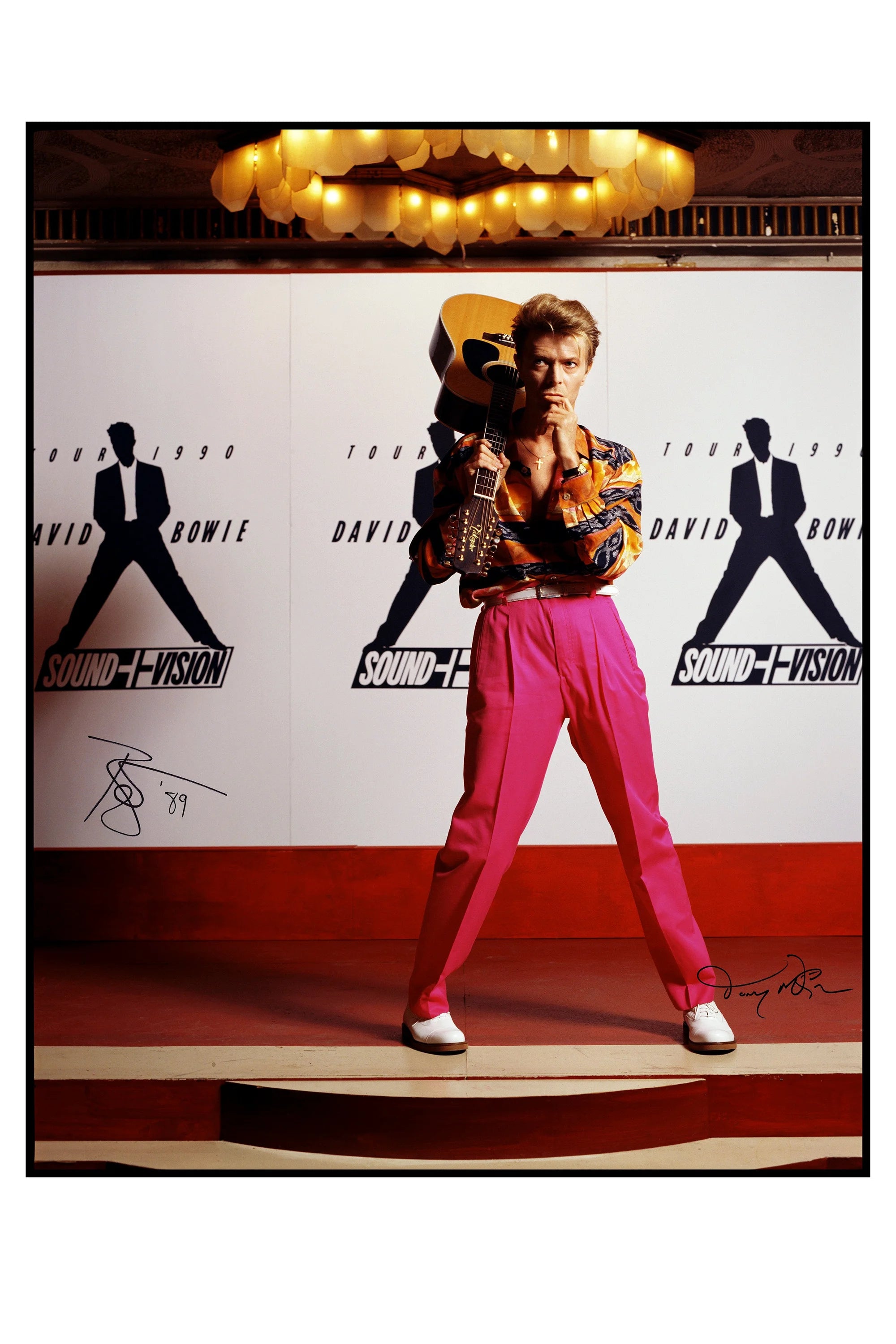 David Bowie in The Rainbow Theatre, London, 1989 – Limited Edition Print