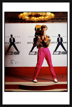 David Bowie in The Rainbow Theatre, London, 1989 - Limited Edition Print by Tony McGee – Limited Edition Print.