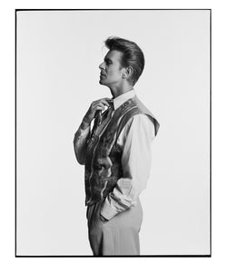 David Loosens His Necktie - Limited Edition Print by Tony McGee – Limited Edition Print.