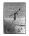 Surfer carrying surfboard in St. Petersburg, Florida, 1969 — Limited Edition Print