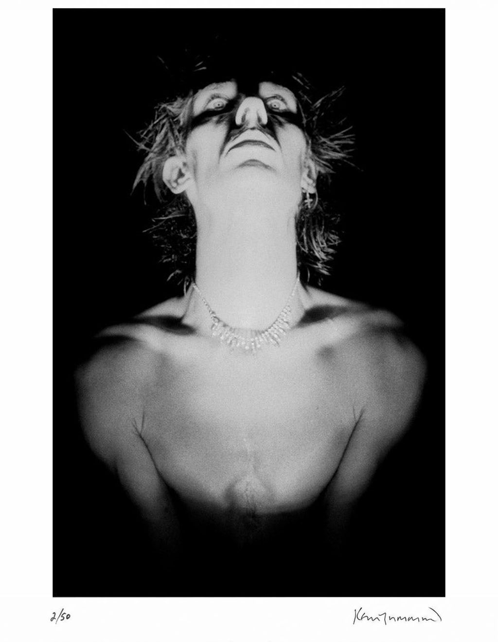 Peter Murphy of Bauhaus in the 1980s – Limited Edition Print by Kevin Cummins – Limited Edition Print.