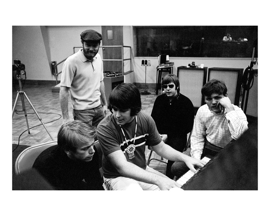 The Beach Boys during recording of Vibrations, 1966 — Limited Edition Print