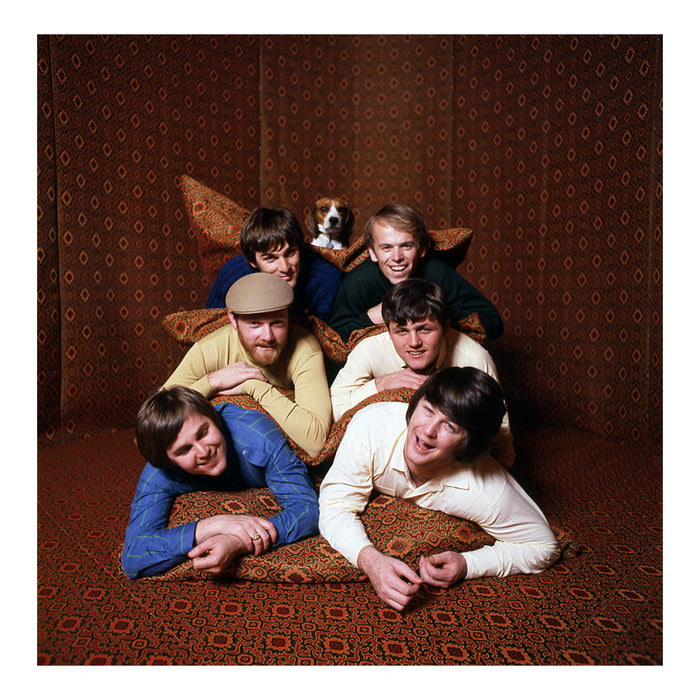 The Beach Boys pile up at Brian's Bellagio Road house, 1967 — Limited Edition Print