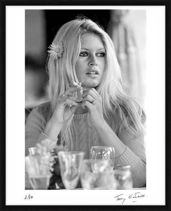 Brigitte Bardot for Shalako, 1968 — Limited Edition Print, framed - Terry O'Neill