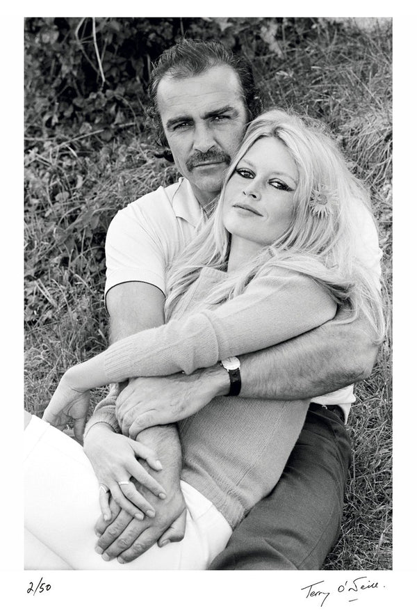Bardot and Connery, 1968 — Signed Limited Edition Print - Terry O'Neill