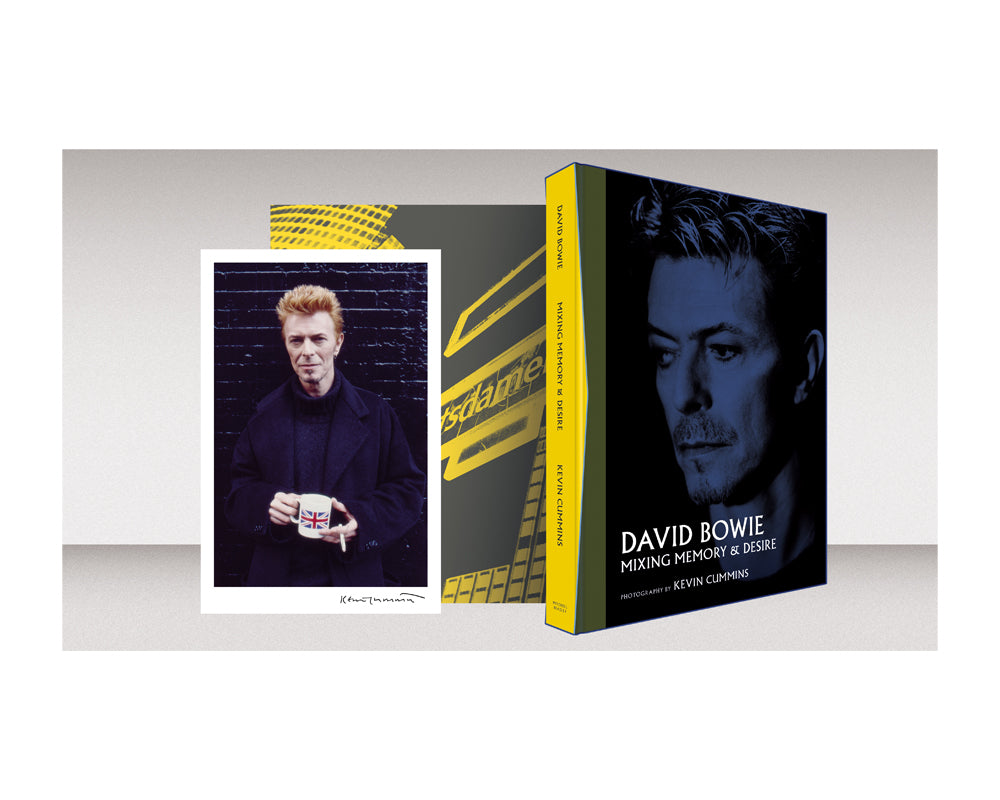 David Bowie: Mixing Memory & Desire, Special Edition by Bundle by Kevin Cummins – Limited Edition Print.