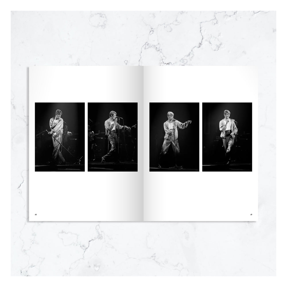 David Bowie: Mixing Memory & Desire, Special Edition by Bundle by Kevin Cummins – Limited Edition Print.