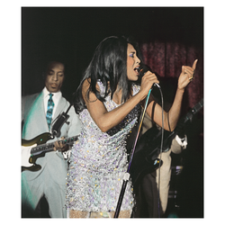 Ike and Tina Turner at Hungry-I, 1967 - Limited Edition Print by Baron Wolman – Limited Edition Print.