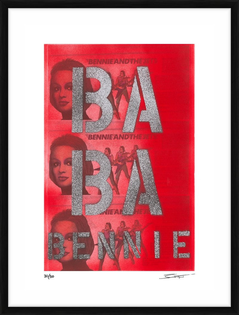 Ba Ba Bennie – Limited Edition Print by Bernie Taupin – Limited Edition Print.