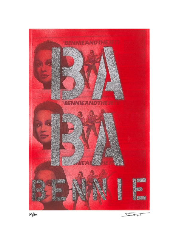 Ba Ba Bennie — Signed Limited Edition Print - Bernie Taupin