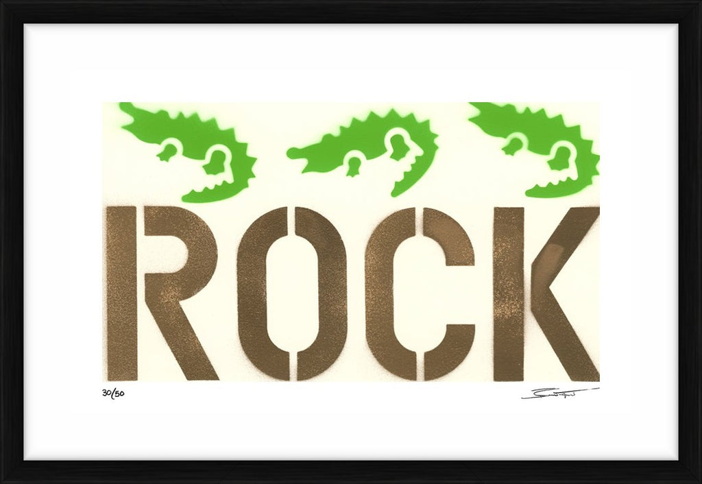 Crocodile Rock – Limited Edition Print by Bernie Taupin – Limited Edition Print.