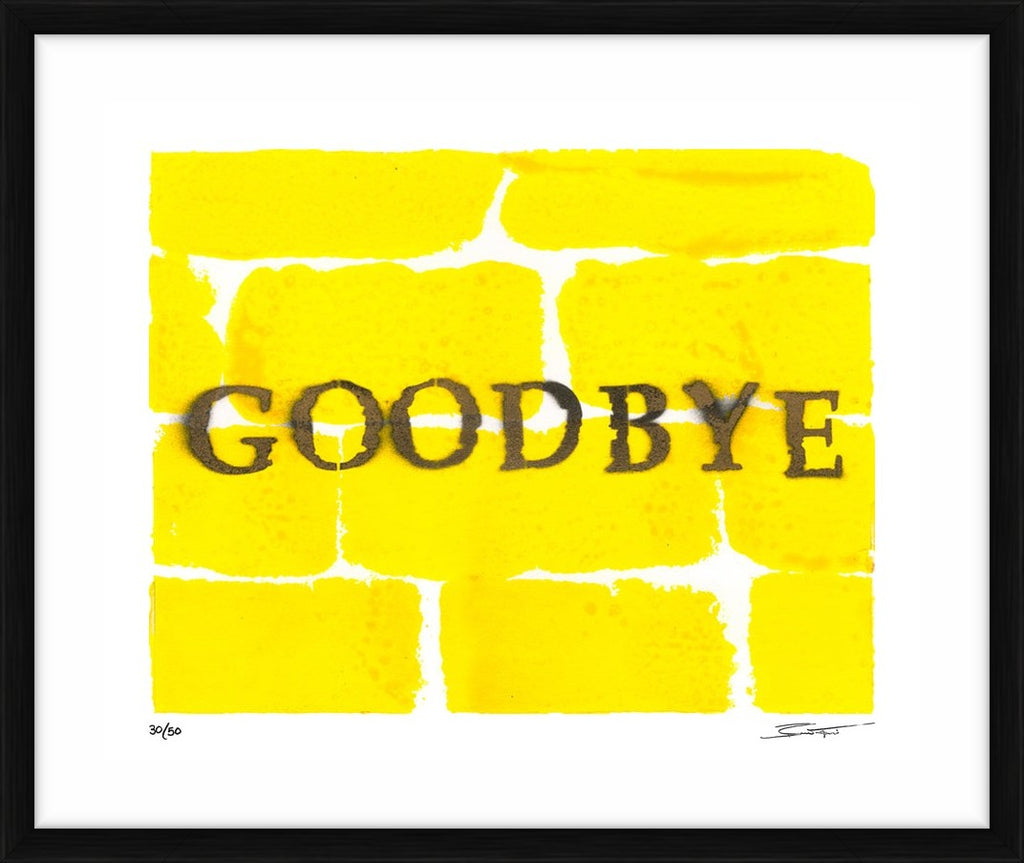 Goodbye Yellow Brick Road – Limited Edition Print by Bernie Taupin – Limited Edition Print.