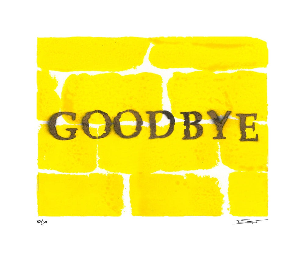 Goodbye Yellow Brick Road by Bernie Taupin – Limited Edition Print.