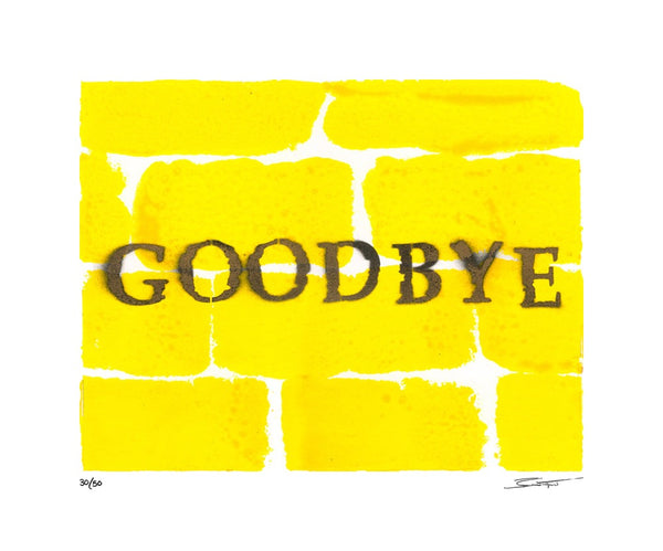 Goodbye Yellow Brick Road — Signed Limited Edition Print - Bernie Taupin