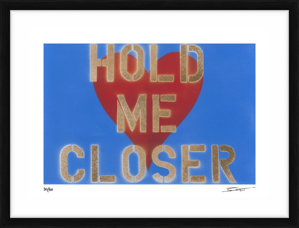 Hold Me Closer – Limited Edition Print by Bernie Taupin – Limited Edition Print.