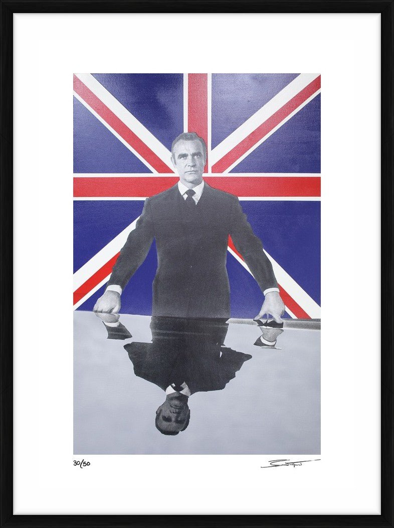 Bond, James Bond from the Bernie Taupin & Terry O'Neill collaboration – Limited Edition Print by Bernie Taupin & Terry O'Neill – Limited Edition Print.