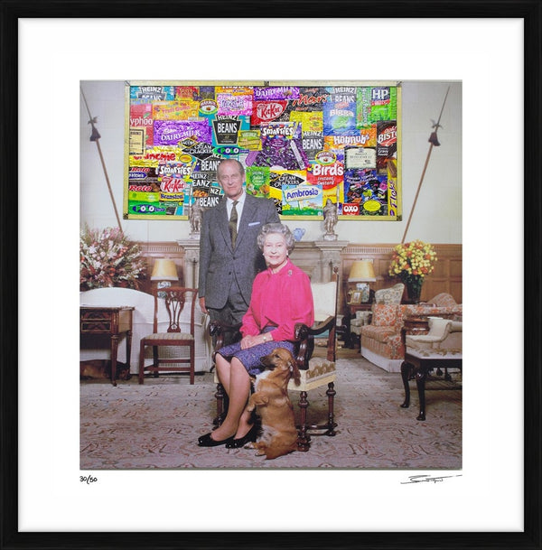 Confectionary St from the Bernie Taupin & Terry O'Neill collaboration — Limited Edition Print, framed - Bernie Taupin & Terry O'Neill