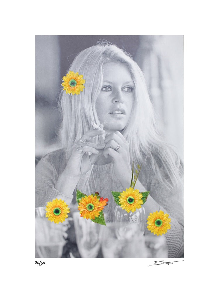 Floral Goddess from the Bernie Taupin & Terry O'Neill collaboration by Bernie Taupin & Terry O'Neill – Limited Edition Print.