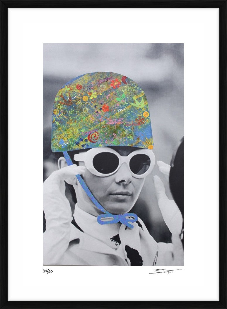 Hippy Hat from the Bernie Taupin & Terry O'Neill collaboration – Limited Edition Print by Bernie Taupin & Terry O'Neill – Limited Edition Print.