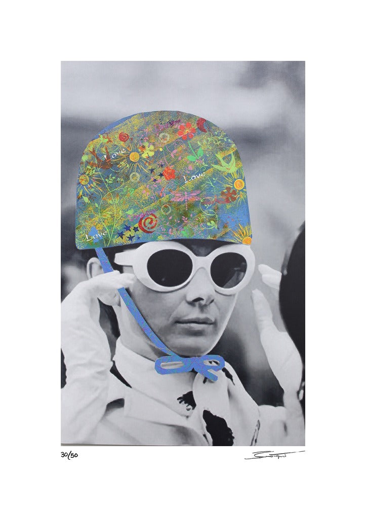 Hippy Hat from the Bernie Taupin & Terry O'Neill collaboration – Limited Edition Print by Bernie Taupin & Terry O'Neill – Limited Edition Print.