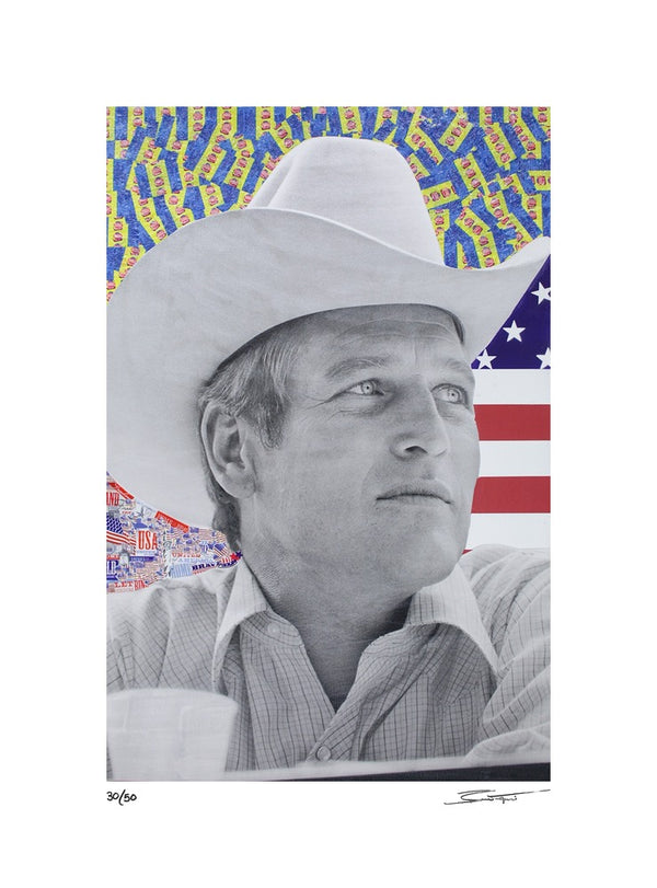Made in the USA from the Bernie Taupin & Terry O'Neill collaboration — Signed Limited Edition Print - Bernie Taupin & Terry O'Neill