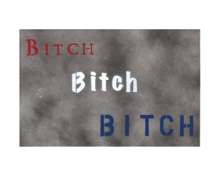 Bitch Bitch Bitch, 2022 — Limited Edition Print