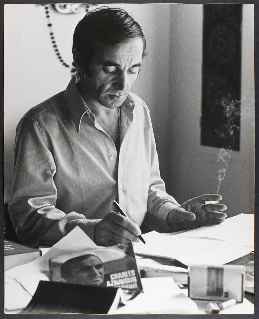 Charles Aznavour, 1960s by Eva Sereny – Limited Edition Print.