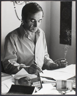 Charles Aznavour, 1960s - Vintage Print by Eva Sereny – Limited Edition Print.
