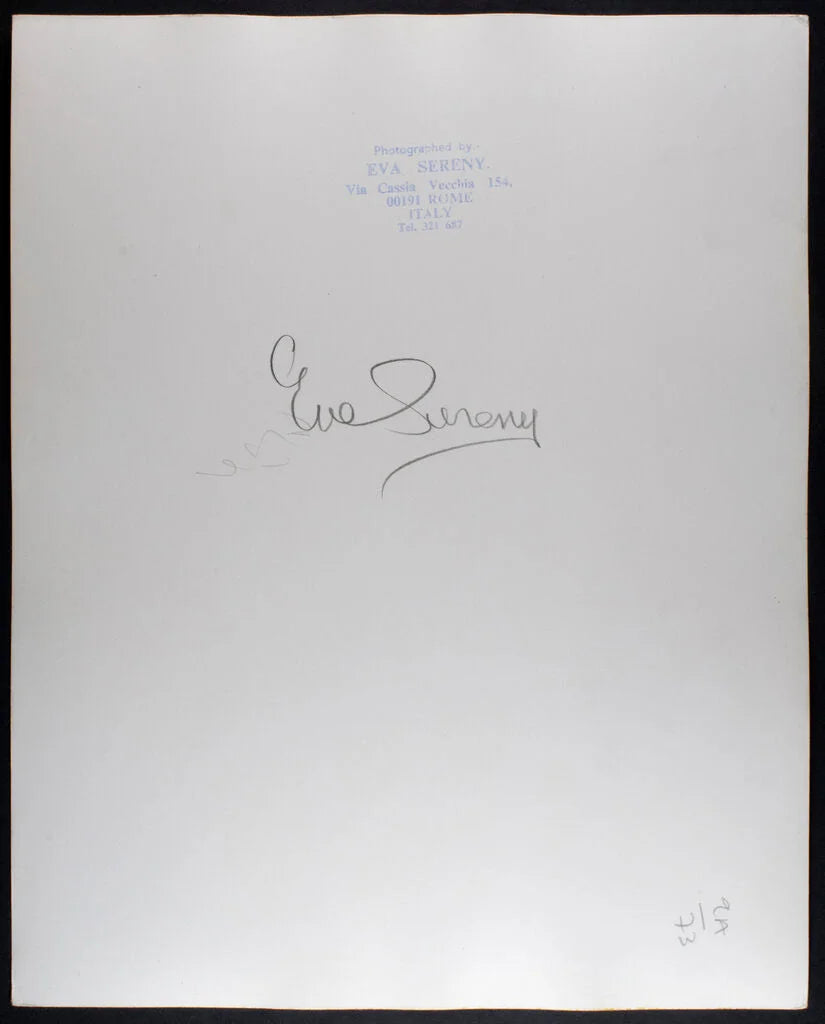 Charles Aznavour, 1960s by Eva Sereny – Limited Edition Print.