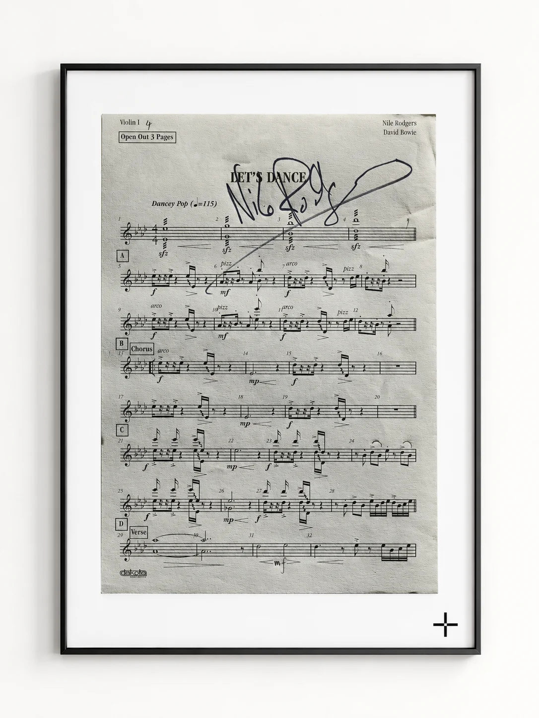 The Score - Limited Edition Print