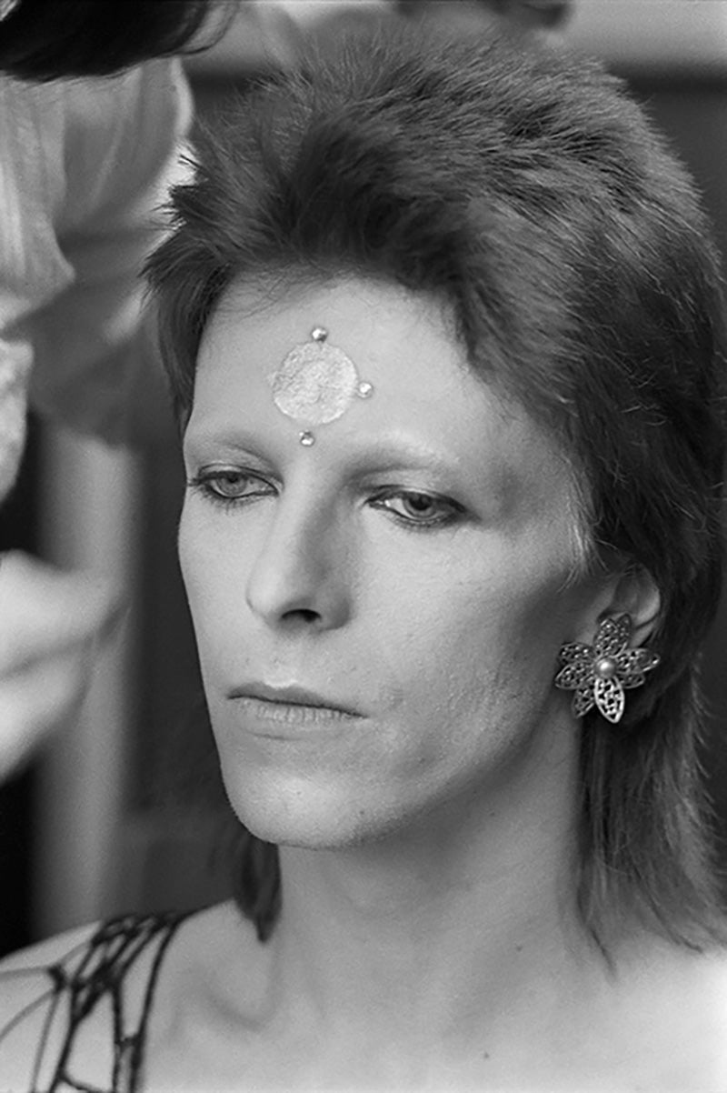 David Bowie performing as Ziggy Stardust at the Marquee Club in