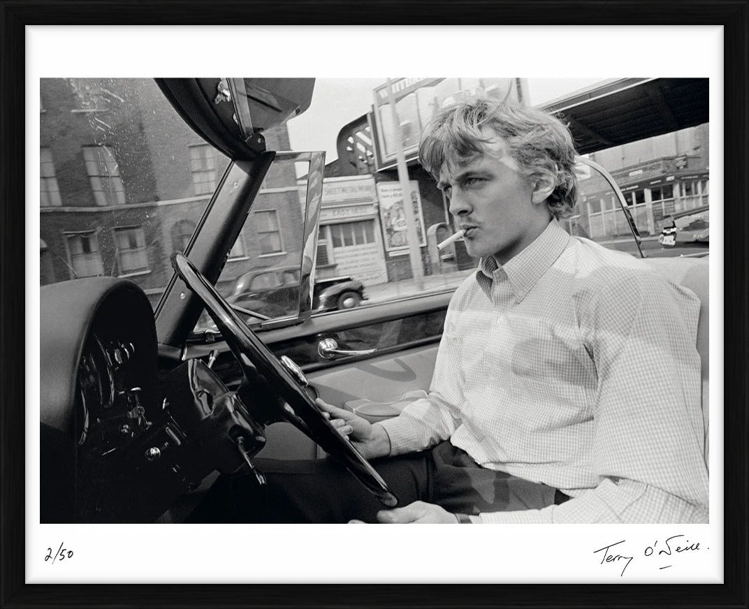 David Hemmings filming Blow Up, 1966 by Terry O'Neill – Limited Edition Print.