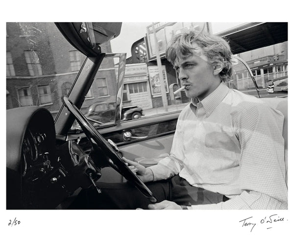 David Hemmings filming Blow Up, 1966 — Limited Edition Print