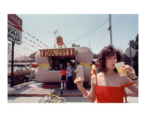 Sigourney Weaver at Tail O' the Pup in Los Angeles, 1979 — Limited Edition Print