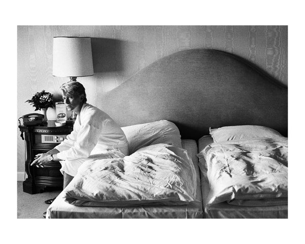 David Bowie at Kempinski hotel in Germany, 1983 – Limited Edition Print
