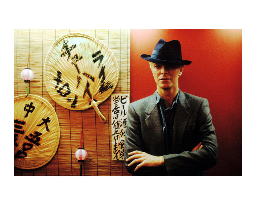 David Bowie in a restaurant in Japan, 1983 — Limited Edition Print