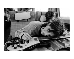 Patti Smith on a train in the UK, 1978 - Limited Edition Print