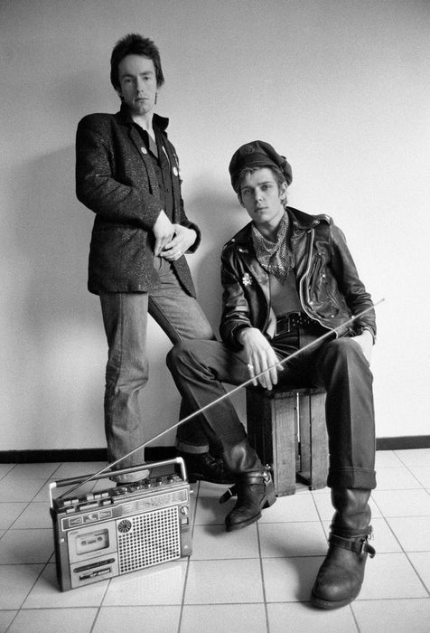 Paul Simonon and Topper Heddon in London, 1970s — Limited Edition Print