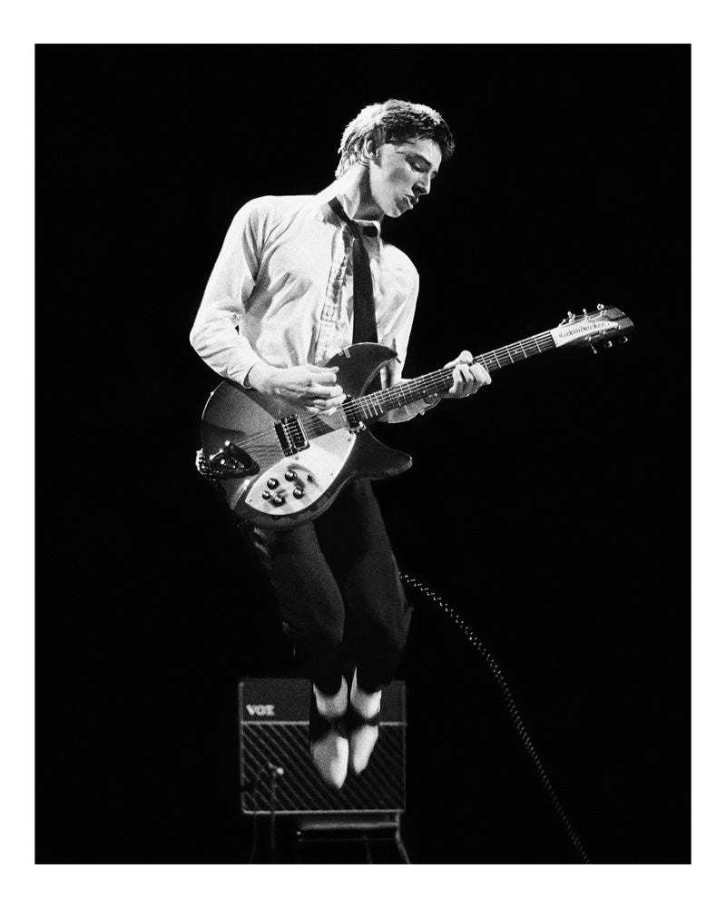 Singer and guitarist Paul Weller of British new wave band The Jam