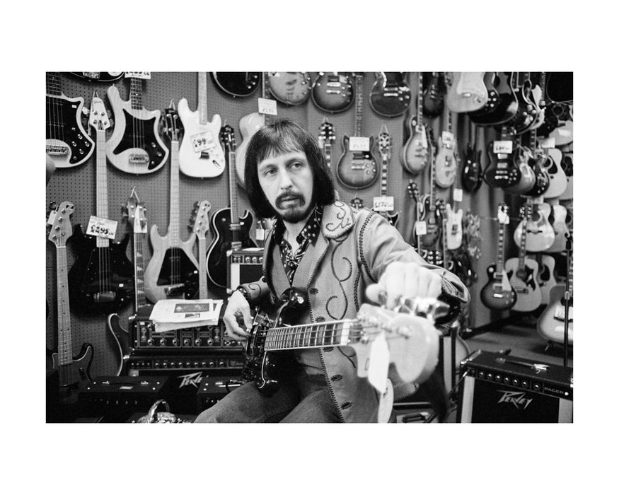 John Entwistle of English rock band The Who in London, 1970s, — Limited Edition Print