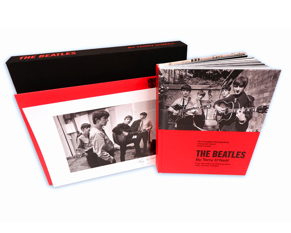 The Beatles by Five Decades of Photographs - Deluxe Edition by Terry O'Neill – Limited Edition Print.