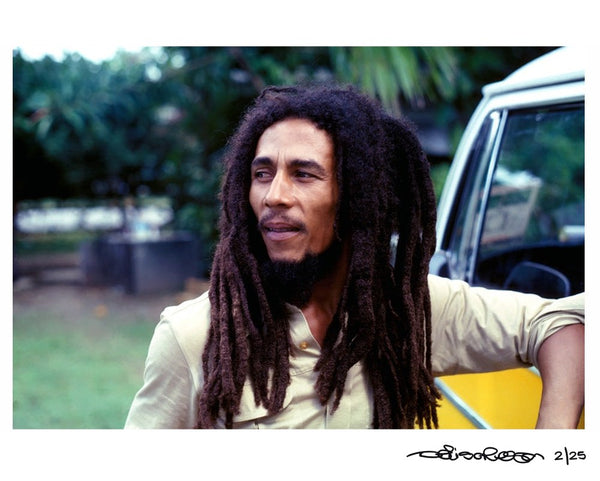 Bob Marley in Montego Bay, Jamaica, 1979 — Signed Limited Edition Print - Denis O'Regan