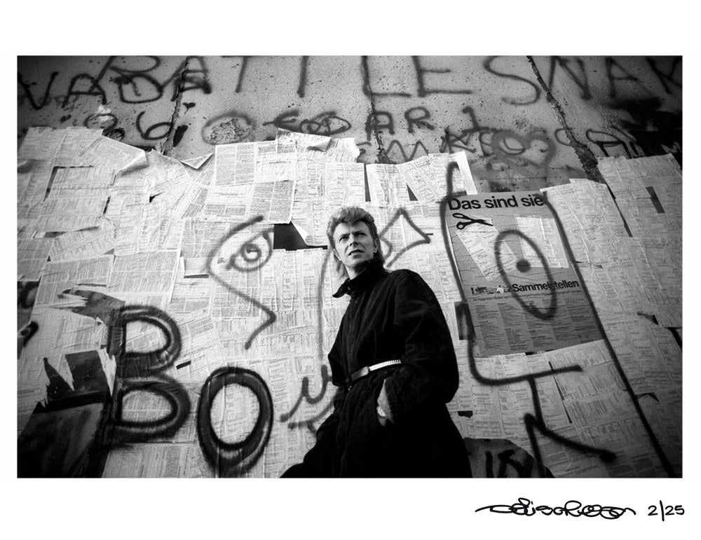 David Bowie in Berlin, Germany, 1987 – Limited Edition Print by Denis O'Regan – Limited Edition Print.