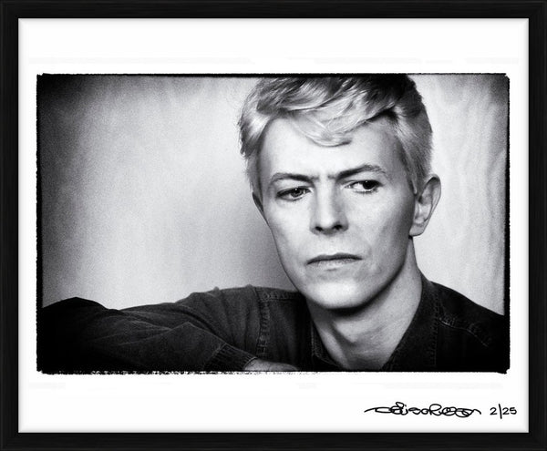 David Bowie in Vancouver, 1983 — Limited Edition Print, framed - Denis O'Regan