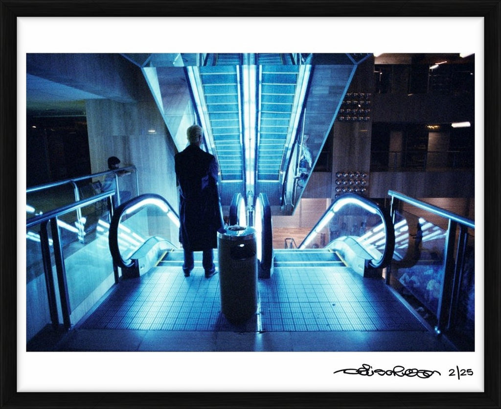 David Bowie in a Singapore mall, 1983 – Limited Edition Print by Denis O'Regan – Limited Edition Print.