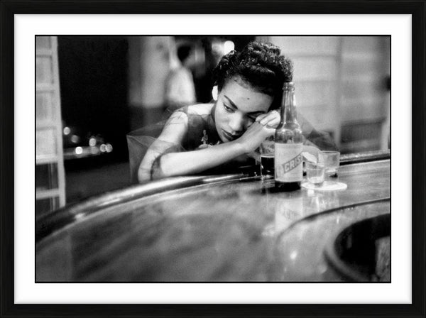 Bar Girl in Cuba, 1954 — Limited Edition Print, framed - Eve Arnold