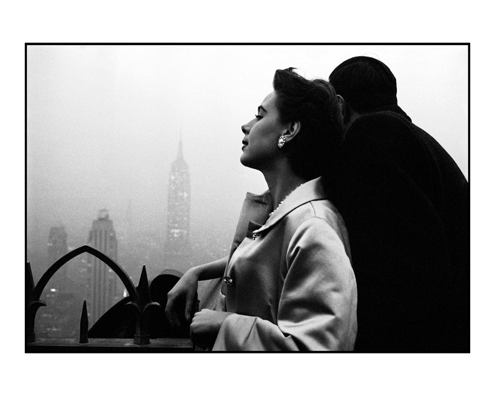 Drew Beyfuss on a rooftop in New York City, 1956 — Limited Edition Print