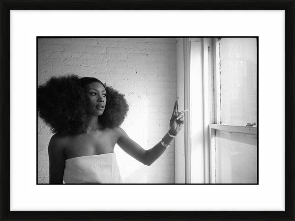 Model in Harlem, New York City, 1968 — Limited Edition Print, framed - Eve Arnold